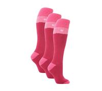 3 Pack Ladies Winter 2.3 TOG Thermal Long Knee High Ski Socks