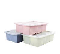3 Pack Large Silicone Ice Cube Trays for Whiskey - 2 Inch Easy Release Cube Moulds with Leak Proof Lid, Stackable for Freezer, Cocktail & Juice (Pink & Green & Bule)