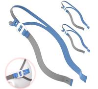 3 Pack Latest Version CPAP Headgear Compatible with Resmed Airfit P10 & Airfit N30- Upgraded P10 N30 Strap, Super Elastic Adjustment Straps, Great-Value CPAP Accessories Supplies by BlessEase.