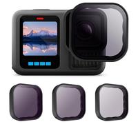 3-Pack Lens Filter ND8 ND16 ND32 for GoPro Hero 13 Black, Neutral Density and Circular Polarizing Lens Filter Kit Protector for Go Pro Hero 13 Accessories