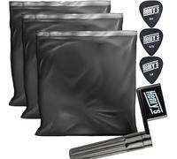 3-Pack Light Acoustic Guitar Strings - Guitar Strings Acoustic 10-47 - Extra E1xString & 3xGuitar Picks & String Winder - Phosphor Bronze Acoustic Guitar Strings Steel 6 Set