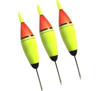 3 Pack Lighted Bobbers with EVA Body, Green Light 20G