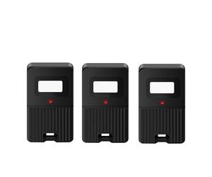 3-Pack Linear Delta 3 Gate Garage Door Opener Remote 310MHZ 8 Dip Switch