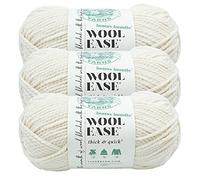 (3 Pack) Lion Brand Yarn Wool-Ease Thick & Quick Bulky Yarn, Fisherman