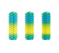 3-Pack Little Ouchies Pain Fidget Toys, 3D Printed Spiky Grippie Stim Keychain, EDC Fidget Toys Adults, Relieve Anxiety,ADHD & ADD Focus Aid,Portable Stress Relief Gadgets for Adults (Nebula Forest)