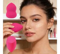 3 Pack Makeup Sponge Set, Multi Shape Foundation Blending Sponges Soft Cosmetic Applicator Puff For Liquid Cream Powder Daily Beauty