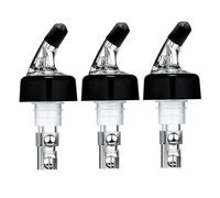 3 Pack Measured Liquor Pour Spout, Liquor Bottle Pourers, Measure Pour Spout for Liquor Bottles, Bottle Pourers for Alcohol, Shot Pourer Cocktail Liquor Dispenser Bar Bartending Tool -2oz/60ml