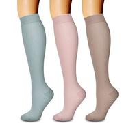 3 Pack Medical Compression Sock-Compression Sock for Women and Men-Best for Running,Nursing,Sports