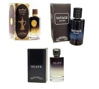 3 Pack Men’s Perfume 100ml Each by Modaleo | Long Lasting Fragrance Set | Family Pack Travel Size Perfume Gift Set for Men | Fresh, Woody & Musky Scents