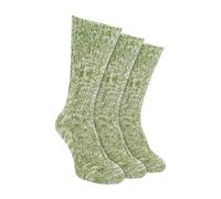 3 Pack Mens 100% Wool Socks | Sock Snob | Cushion Ribbed Boot Socks with Reinforced Heel and Toe