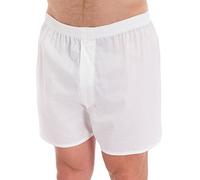 3-pack Men's Fruit of the Loom 595 Solid White Boxers (Medium)