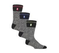 HEAT HOLDERS - 3 Pair Pack Multipack Mens Insulated Thermal Socks for Winter 6-11