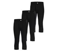 3 Pack Men's Long Johns 3/4 Jeans Feinripp by Ammann 170879 M-2XL 3 colours