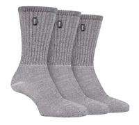 3 Pack Mens Retro Padded Sole Cotton Socks for Walking Boots by Jeep