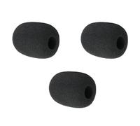 3-Pack Mic Foam Replacement for HyperX Cloud 2 / Alpha/Alpha S/Mix/Core Gaming Headphone/Cloud Chat Headset Microphone Pop Filter Cover