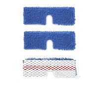3 Pack Microfiber Mop Head Refills for O-Cedar Dual-Action Flip Mop, Reusable Chenille & Microfiber Pads for Dry and Wet Use, Compatible with Hardwood and Multi-Surface Floors