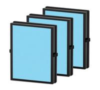 3 Pack MK04 Air Filter Replacement for AROEVE MK04 MG04JH DH-JH04 Air Puri-fier, 4-Layers Premium Filter for Dust, Pet Dander, Smoke for Bedroom and Office Standard Version, Replaces Part# MK04LX