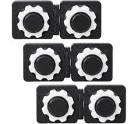 3 Pack Monitor Connectors Compatible with Most Computer Monitors Curved and Flat Screen Universal Dual/Triple Monitor Connector Bracket with Adjustable Angle Hinge for Seamless Display Setup