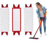 3 Pack Mop Refill Compatible with Vileda 1-2 Spray,1-2 Spray Mop Head Replacement,Microfibre Machine Washable