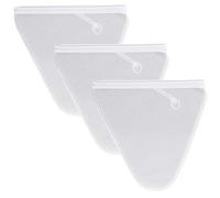 3-Pack Muslin Cloths for Cooking, 30.5x30.5cm Juice Strainer, Jelly Bag for Jam Making, Cheesecloth Fabric, Strainer Bag for Straining Jam, Nut Milk, Yogurt, Juice, Reusable, Washable