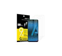 [3 Pack] NEW'C Designed for Samsung Galaxy A40 (SM-A405F) Screen Protector Tempered Glass, Case Friendly Anti Scratch Bubble Free Ultra Resistant
