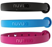 3 Pack Nuvuq Comfortable, Soft and Light Cat Collar with Safety Button (Blue, Pink and Black)