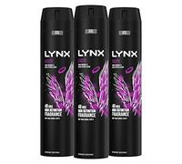 3 Pack of 250ml Lynx Excite XXL Deodorant Body Spray with 48H Freshness
