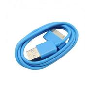 3 Pack of 3 Metre Extra Long Sky Blue 30-Pin USB Data Sync Charging Cable Compatible with Apple iPhone 4 4S 3G 3GS Apple iPad 1st 2nd 3rd Gen iPod 5th Gen