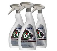 3 Pack of Cif Professional Formula Wood Polish Spray Bottle with long lasting fresh fragrance, 750ml