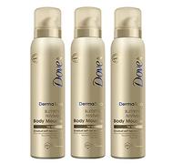 3 Pack of Dove DermaSpa Summer Revived 48 hours Active Moisturisation Fair to Medium Body Mousse 150ml