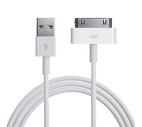 3 Pack of Extra Long 2 Metre White 30-Pin USB Data Sync Charging Cable Charger Compatible with Apple iPhone 4 4S 3G 3GS Apple iPad 1st 2nd 3rd Gen iPod 5th Gen