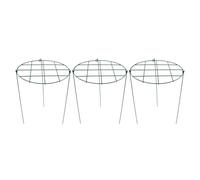 3 Pack of For Garden Plant Support Cages Metal Structure for Climbing Plants Like Roses and Hydrangeas (Grid type)