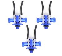 3 Pack of Phoxinus Anodised Aluminium Butt Rests. Adjustable back/rod rests to suit virtually all rods, rod pods, bank sticks etc. Ideal for carp, course and match fishing