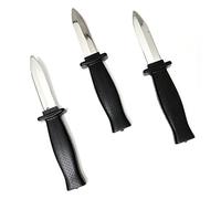 3 Pack of Toy Joke Fake Plastic Retractable Trick Gag Knife Game Halloween Slasher Cosplay Costume Accessory Knives