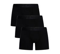 3 Pack Organic Cotton Boxer Briefs Black XL