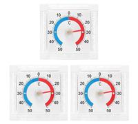 3 Pack Outdoor Thermometers Weatherproof, Outside Thermometer, Wall Thermometer For Garden And Outside Use, Durable And Accurate Temperature Measurement Tool,For Window And Outdoor Use