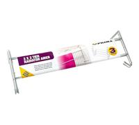 3 Pack Over Radiator Airer - 2 Tier Towel Rail Hanger to Dry Clothes | Indoor Cloth Rack, Hang Lightweight Towels Holder Laundry, Durable & Compact, Small Clothes Drying Rack - Space Saving