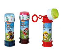 3 Pack PawPatrol Bubbles tubs & wand with Puzzle Maze Lid. 60ml in size.