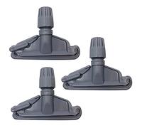 3-Pack Plastic Kentucky Mop Head Clip - Kentucky Mop Clip for Universal Fitting and Secured Attachment Between Mop Heads Replacement and Kentucky Mop Handle