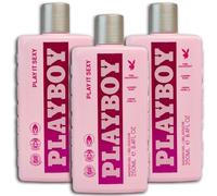 3 Pack Playboy Shower Gel Play It Sexy 3 X 250 ML