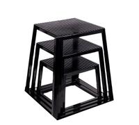 3 Pack Plyometric Jump Box Set, Anti-Slip Conditioning Workout Equipment for Step-Up/Explosive Power/Jumping Training, Load -300kg