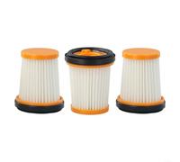 3 Pack Post Motor Filter Set for Shark Cordless Handheld Vacuum Cleaner WV200EU WV251EU Washable Design Improves Air Cleaning Efficiency