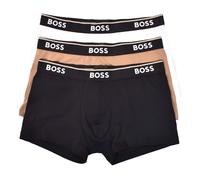3 Pack Power Trunk Boxers 966 Blk/Wht/Beige, Medium