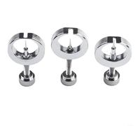 3-Pack Pressure Gauge Needle Puller, Stainless Steel Indicator Extractor for 0.7mm 1.0mm 1.2mm Tips, Remover Tool for Industrial Measurement Gauges