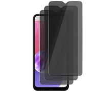 3 Pack Privacy Screen Protector For Samsung Galaxy A02 / A02s / A03 / A03s / A03 Core / A12 / A13 5G 4G / A14 5G 4G / A32 5G / A42 5G Anti Spy Private Tempered Glass, 9H Hardness, 2.5D, Anti Scratch