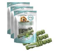(3 Pack) Pro Dental Sticks - Mint & Seaweed - For Medium Dogs Between 10-25kg - Flavour: Mint & Seaweed - With 5 Benefits In 1 Treat, These Tasty Bites Promote Healthy Oral Hygiene