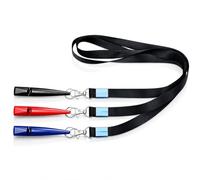 3 Pack Professional Dog Whistle Set with Adjustable Tone and Lanyards, Silent Dog Whistle for Training Puppies and Adult Dogs, Dog Recall Whistle for Obedience, Dog Whistles for Recall Sessions