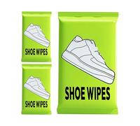 3 Pack Quick Wipes Shoe Cleaner, White Sneaker Cleaner Wipes, Keep Your Footwear Looking Brand New! - Individually Wrapped, Quick Wipe Travel Portable Removes Dirt, Stains, For Shoes And Accessories