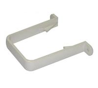 3 Pack RCS1W FLOPLAST Square Stand Off Downpipe Clips (White)