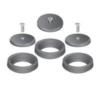 [3-Pack] Replacement B-24K B-0107 Spray Valve Repair Kit for T&S Brass, Commercial Sink Sprayer Spray Face Bumper and Screw Replacement Part